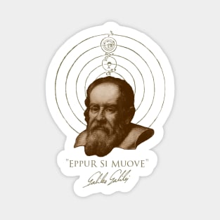 galileo galilei eppur si muove Sticker